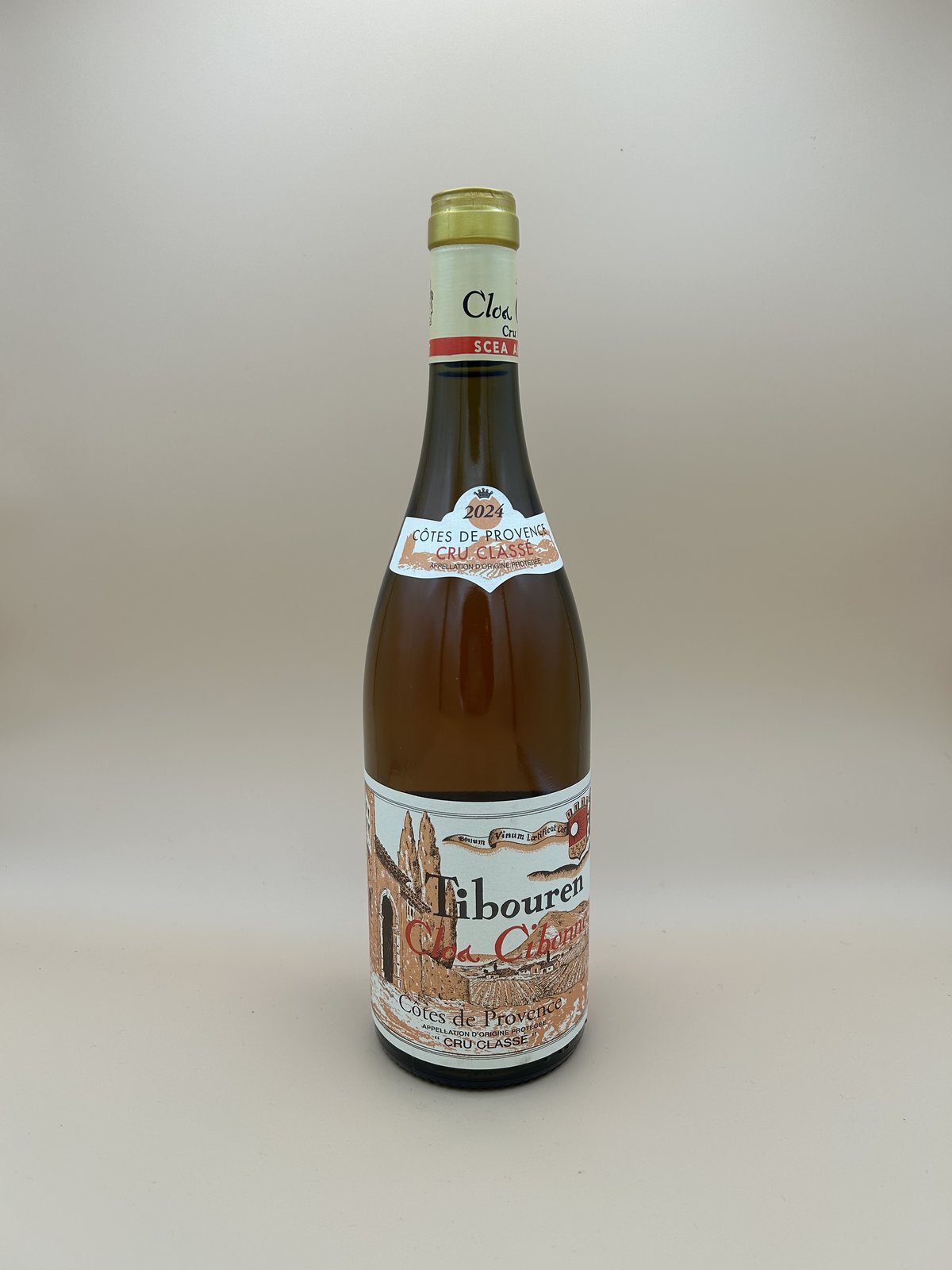 Clos Cibonne Côtes de Provence Tibouren Cru Classé Rosé 2024