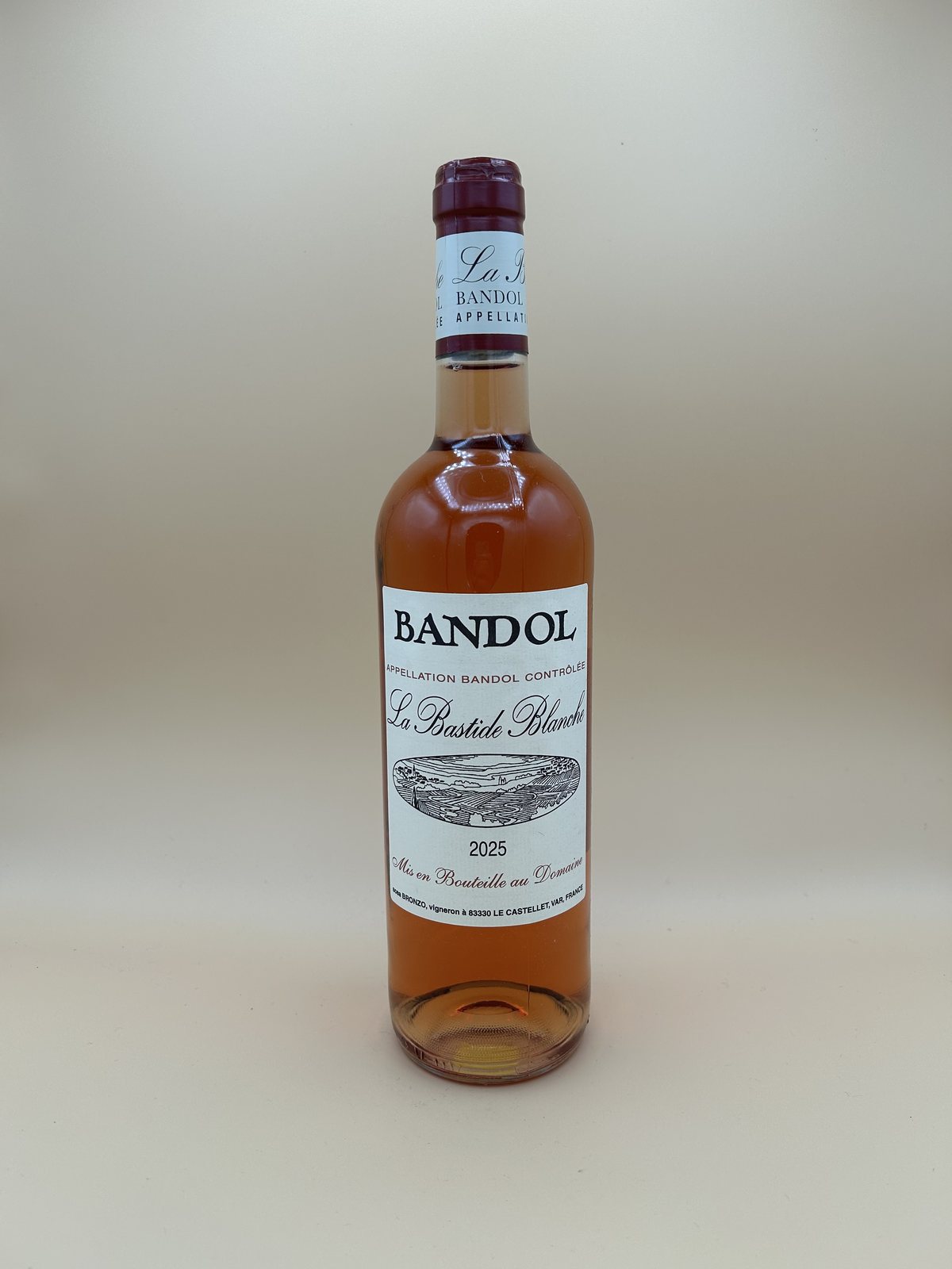 La Bastide Blanche Bandol Rosé 2025
