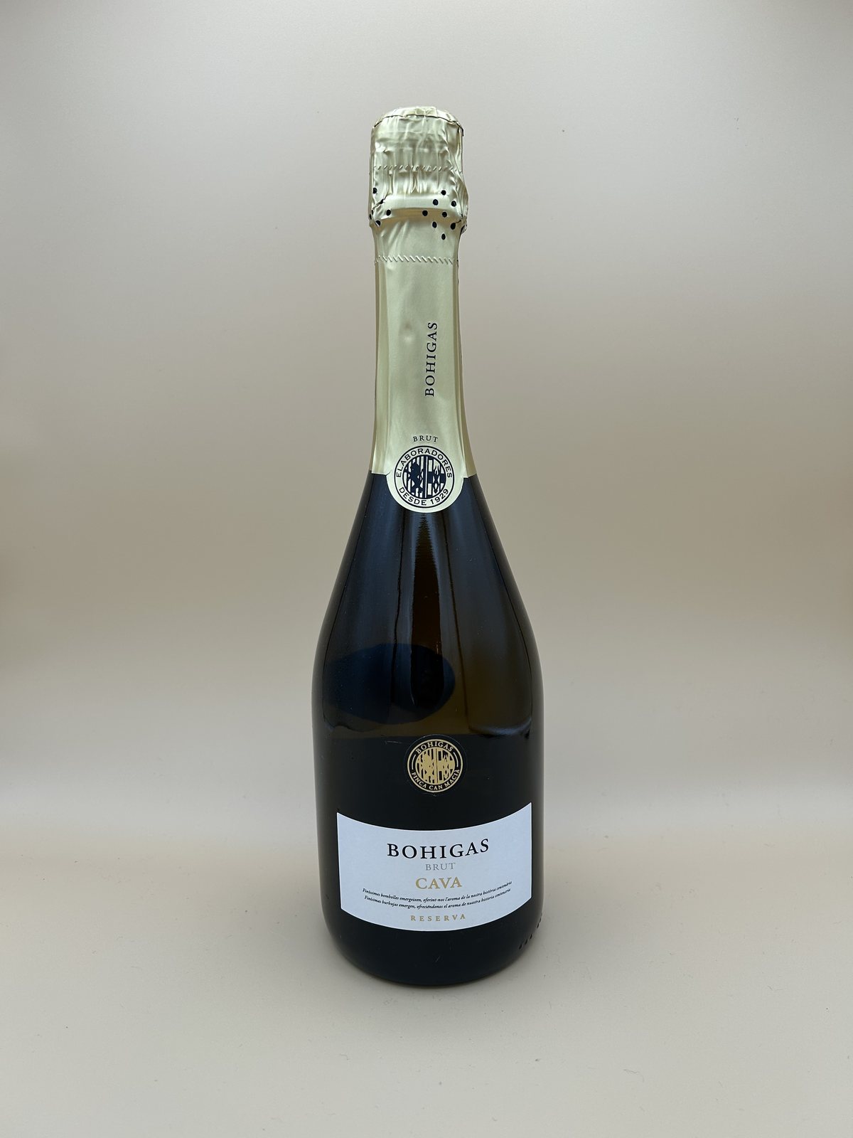 Bohigas Penedès Cava Brut Reserva