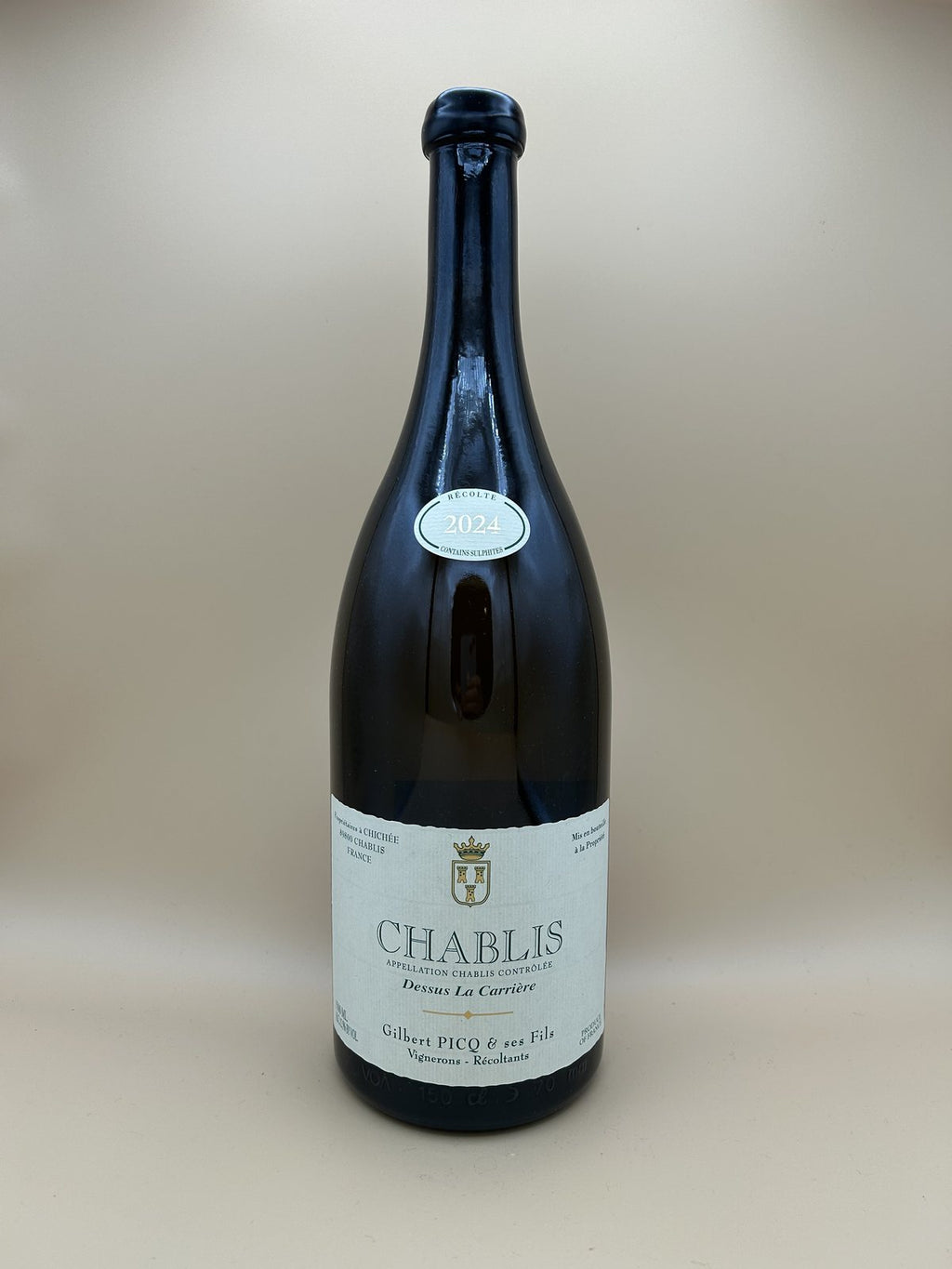 Gilbert Picq & ses Fils Chablis Dessus La Carrière 2024 1.5L magnum