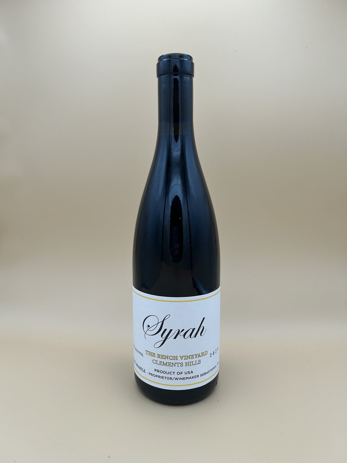 Mahle Clements Hills Syrah The Bench Vineyard 2023