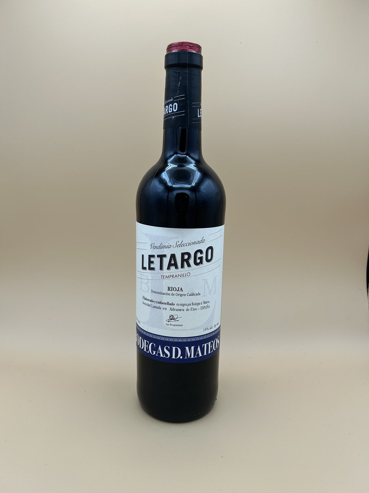 Bodegas D. Mateos Rioja Letargo Vendimia Seleccionada