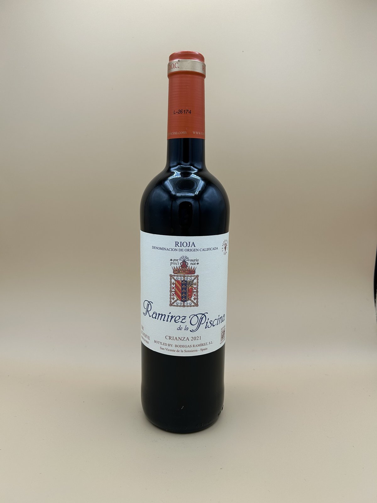 Bodegas Ramírez Rioja Ramírez de la Piscina Crianza 2021