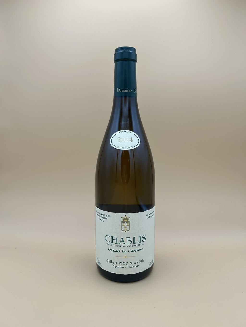 Gilbert Picq & ses Fils Chablis Dessus La Carrière 2024
