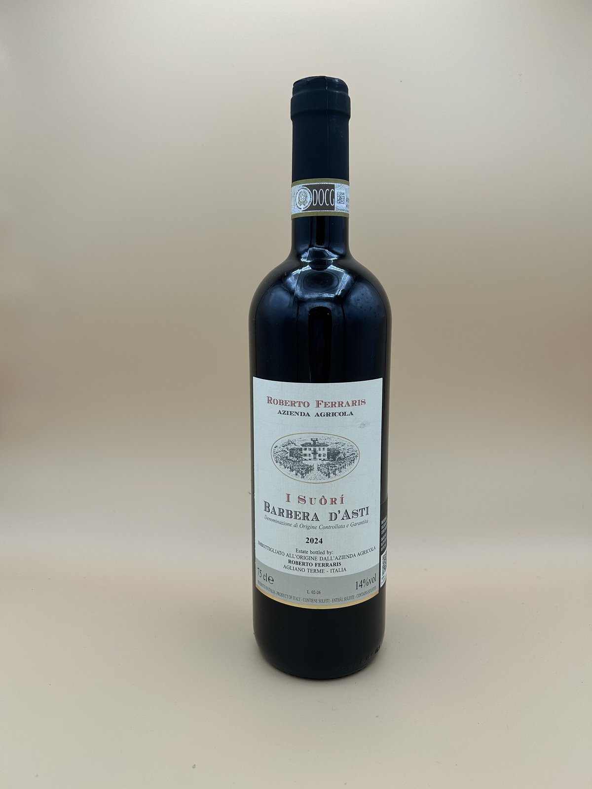 Roberto Ferraris Barbera d'Asti I Suòrì 2024